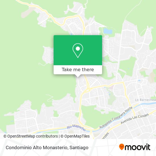 Mapa de Condominio Alto Monasterio