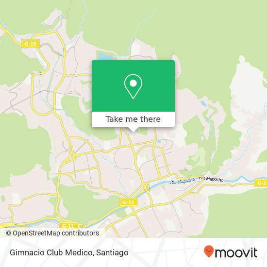 Gimnacio Club Medico map