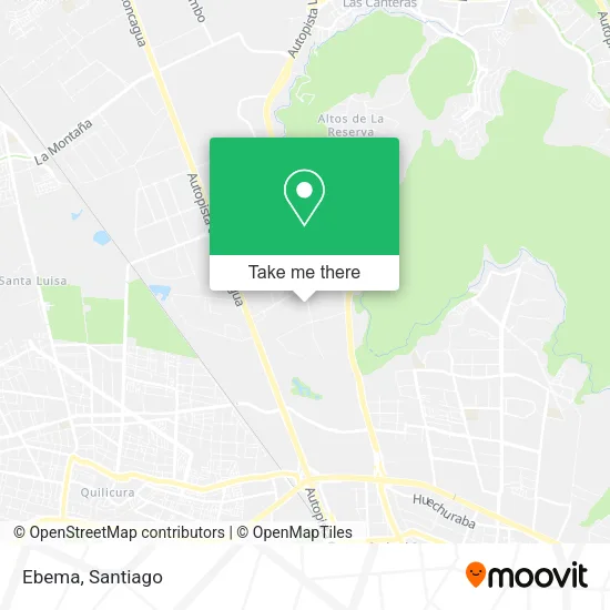 Ebema map