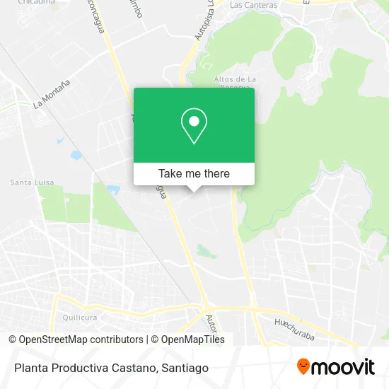 Planta Productiva Castano map