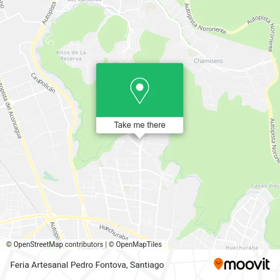 Feria Artesanal Pedro Fontova map