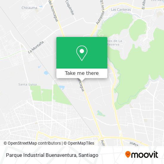 Parque Industrial Buenaventura map