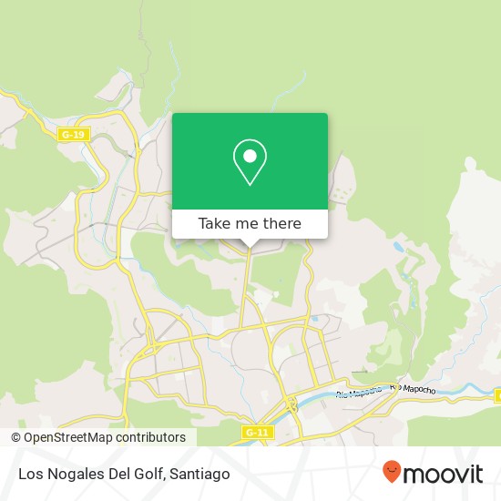 Los Nogales Del Golf map