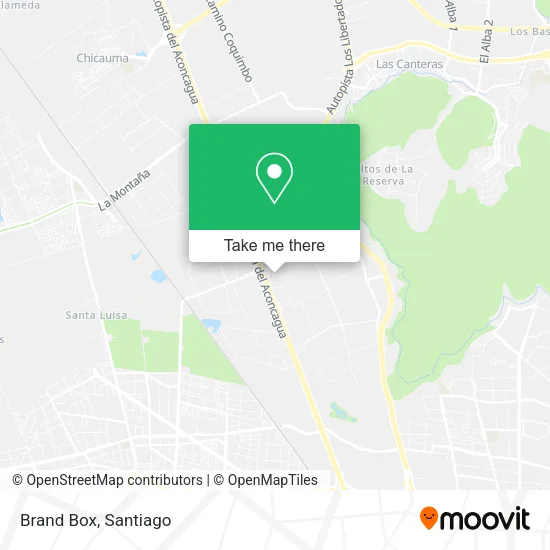 Brand Box map