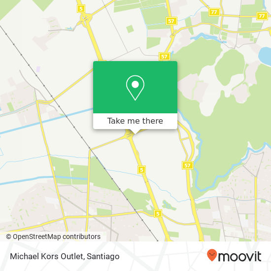 Michael Kors Outlet map