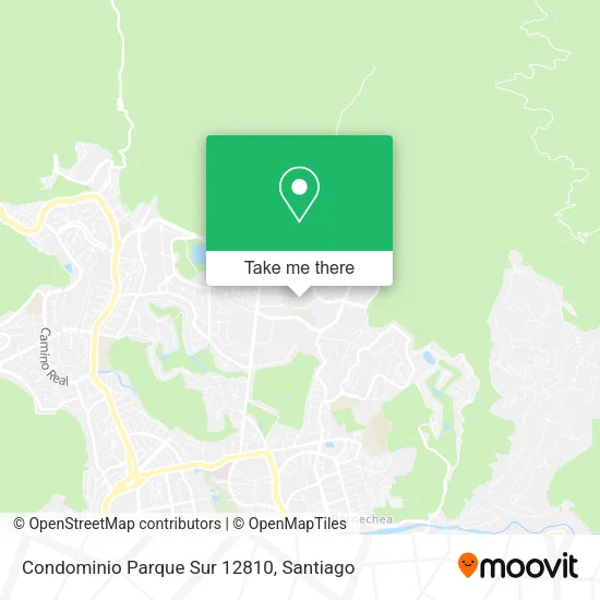 Condominio Parque Sur 12810 map