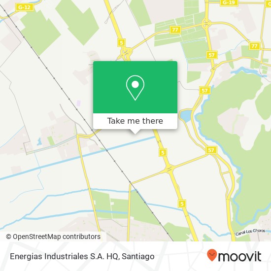 Energias Industriales S.A. HQ map