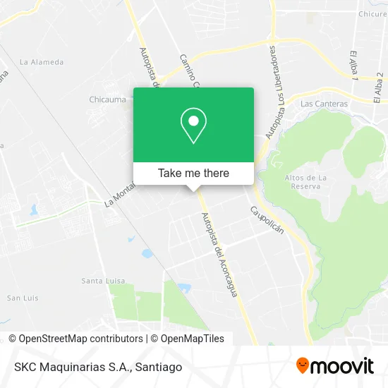SKC Maquinarias S.A. map