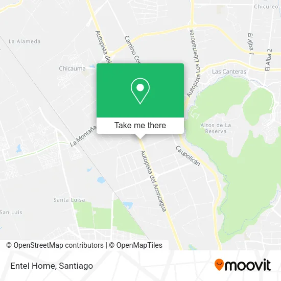 Entel Home map