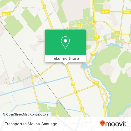 Transportes Molina map