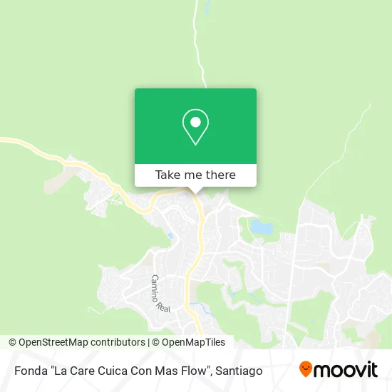 Fonda "La Care Cuica Con Mas Flow" map