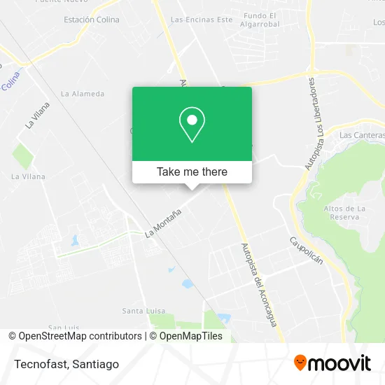 Tecnofast map