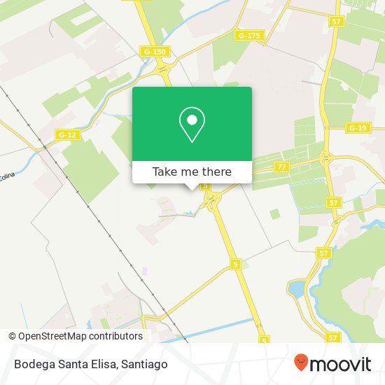 Bodega Santa Elisa map