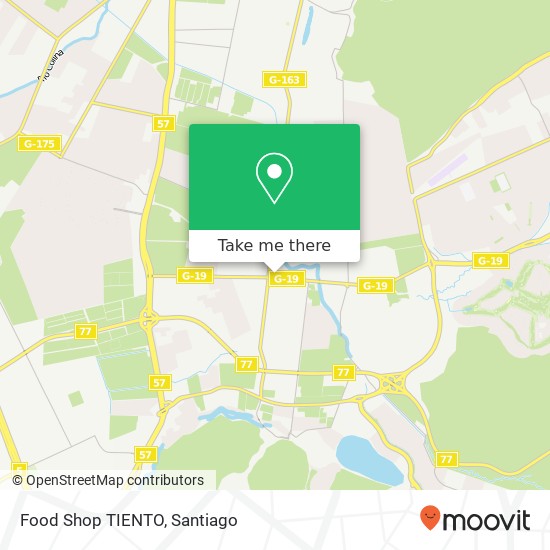 Food Shop TIENTO map