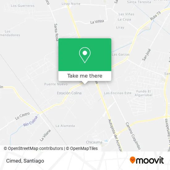Cimed map