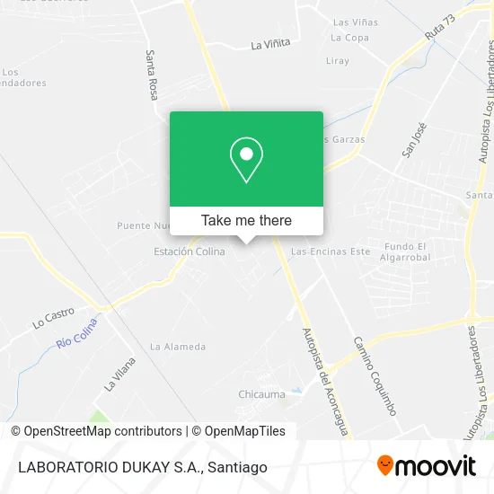 LABORATORIO DUKAY S.A. map