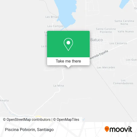 Piscina Polvorin map