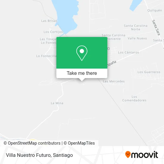 Villa Nuestro Futuro map