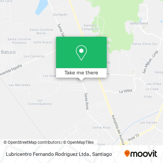 Lubricentro Fernando Rodriguez Ltda. map