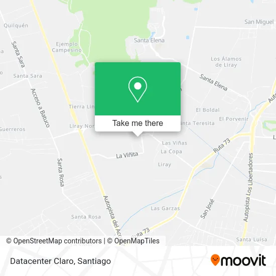 Datacenter Claro map
