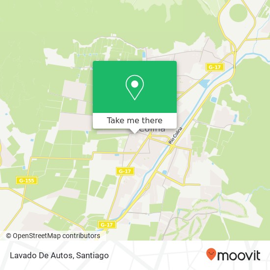 Mapa de Lavado De Autos