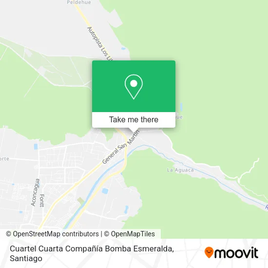 Cuartel Cuarta Compañía Bomba Esmeralda map