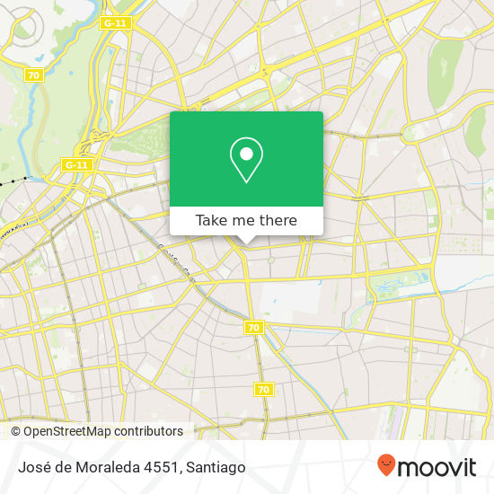 José de Moraleda 4551 map