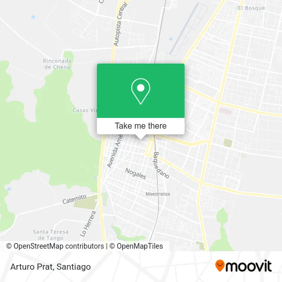 Arturo Prat map