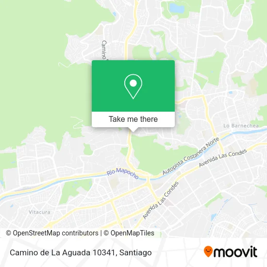 Mapa de Camino de La Aguada 10341