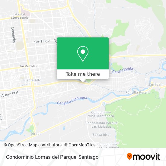 Mapa de Condominio Lomas del Parque