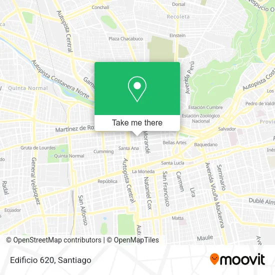Edificio 620 map