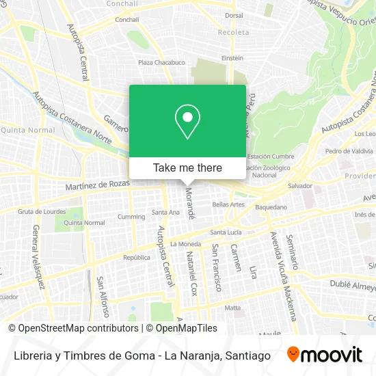 Libreria y Timbres de Goma - La Naranja map