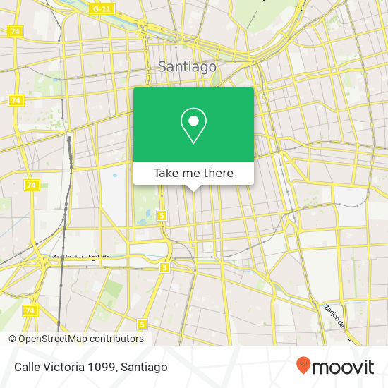 Calle Victoria 1099 map