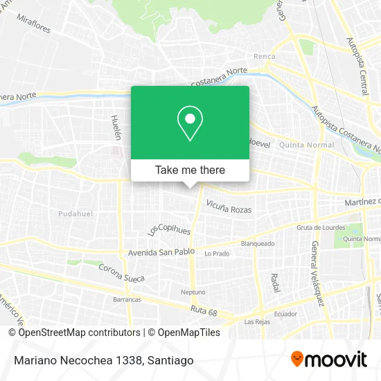 Mariano Necochea 1338 map