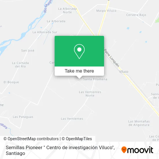Mapa de Semillas Pioneer " Centro de investigación Viluco"