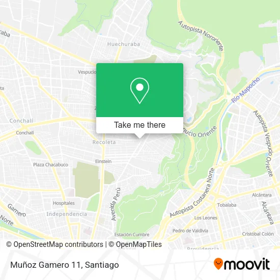 Muñoz Gamero 11 map
