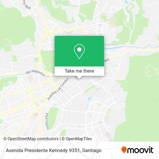 Avenida Presidente Kennedy 9351 map