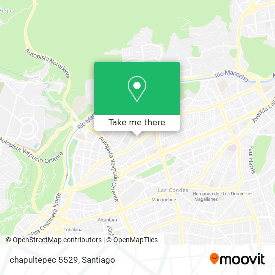 chapultepec 5529 map