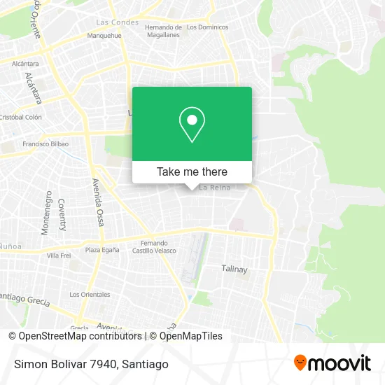 Mapa de Simon Bolivar 7940