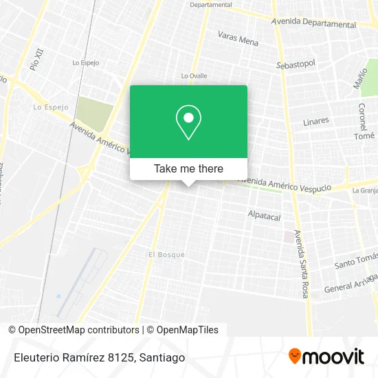 Eleuterio Ramírez 8125 map