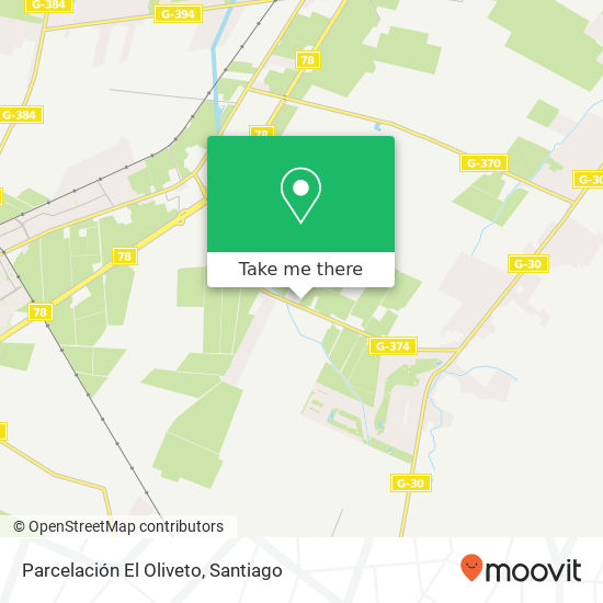 Parcelación El Oliveto map