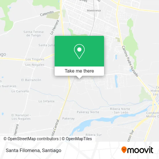 Santa Filomena map