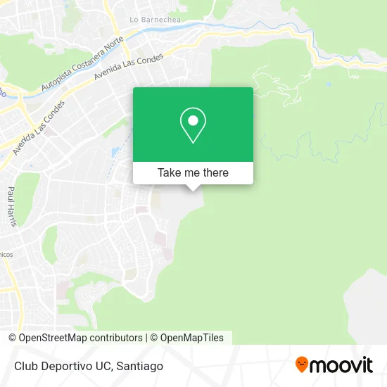 Club Deportivo UC map