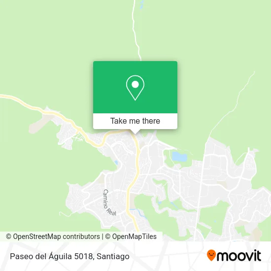 Paseo del Águila 5018 map