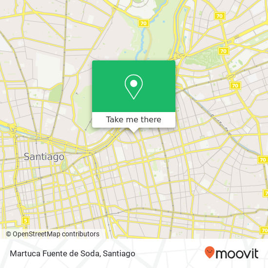 Martuca Fuente de Soda map