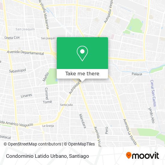 Condominio Latido Urbano map