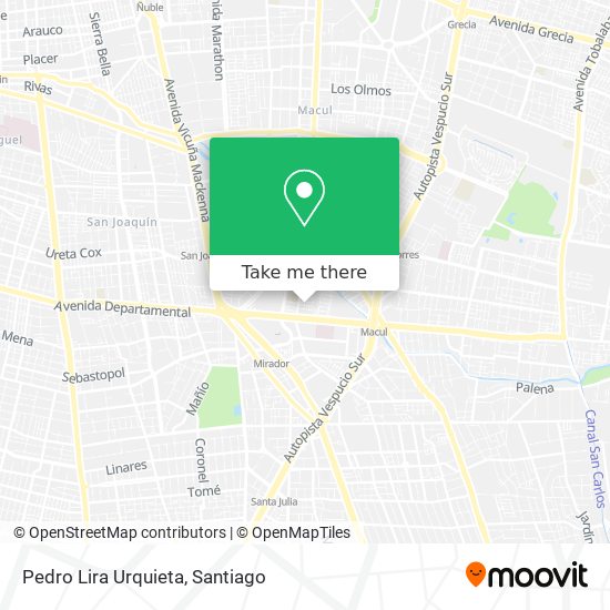 Pedro Lira Urquieta map