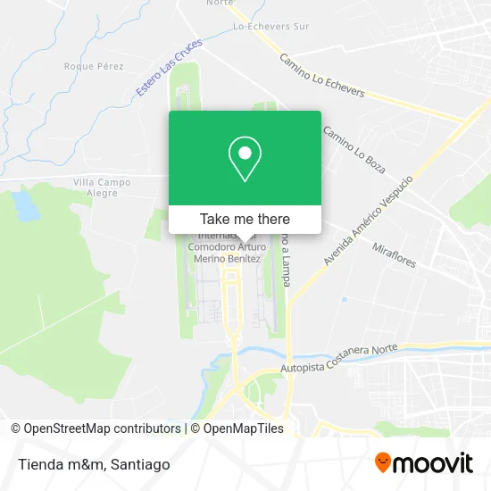Mapa de Tienda m&m