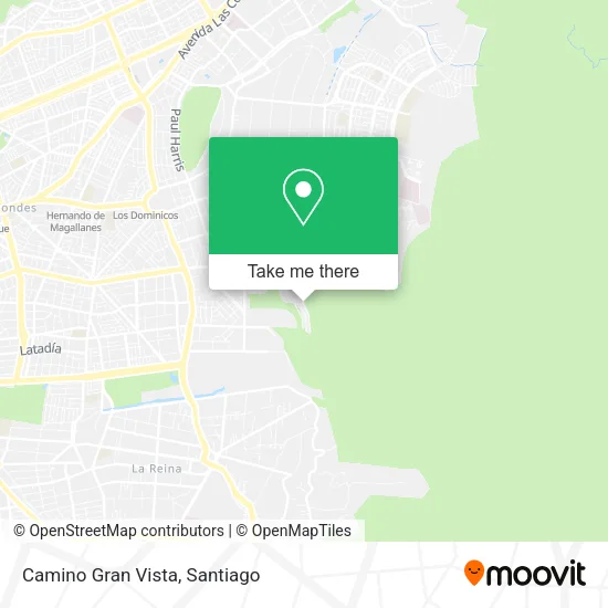 Camino Gran Vista map