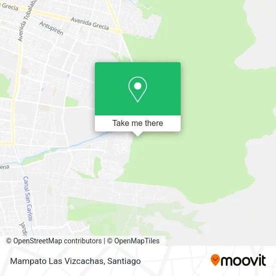 Mampato Las Vizcachas map